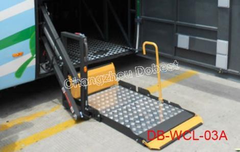 DB-WCL-03A Hydraulic Rotatable Wheelchair Lift for tourist bus