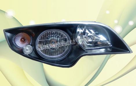 DB-H02-530 white and black bus headlight