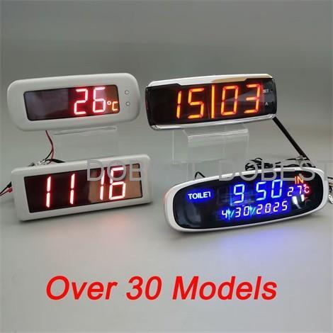 Various Bus LED Digital Clocks