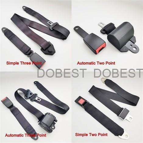 Various Bus Safety Belts