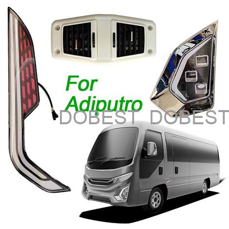 Headlight Tail Lamp Mirror Lock Bus Body Spare Parts for adiputro